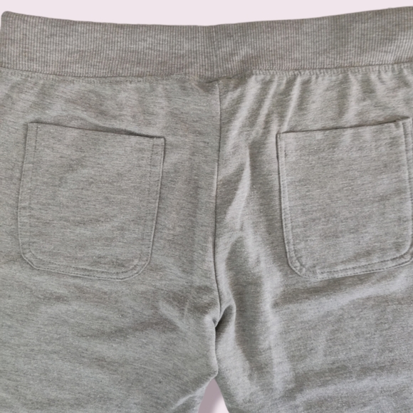 LAVC Womens Grey Drawstring Yoga Pants with Rainbow LOVE Design Size Large - Picture 11 of 14